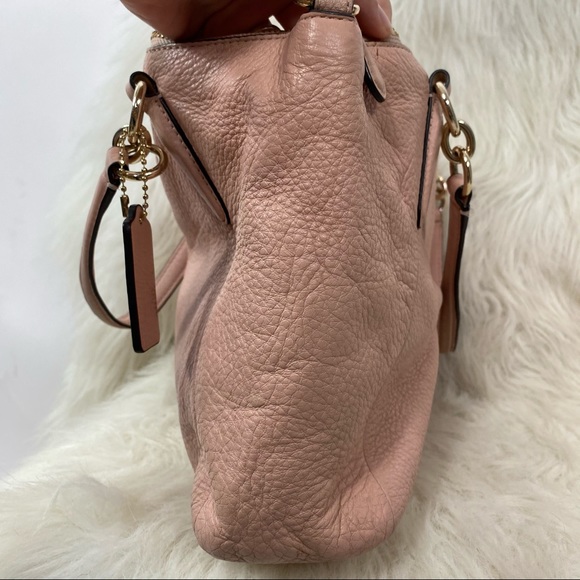 Coach Pebble Pink Purse - Picture 12 of 16